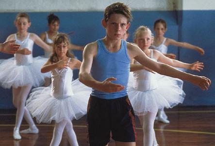 Escena de la película Billy Elliot